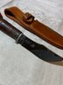 Rare: Vintage Case-xX # 862 Knife With Leather Sheath