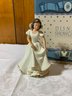 Vintage Lenox G-2 Disney Showcase Collection Porcelain Snow White In White Dress Figurine With Box/tin