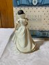 Vintage Lenox G-2 Disney Showcase Collection Porcelain Snow White In White Dress Figurine With Box/tin