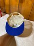 Vintage Blue & White Georgetown University Snapback Hat, Size Large
