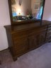 Vintage Penn Colony By Broyhill Premier Wood Dresser & Mirror