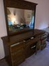 Vintage Penn Colony By Broyhill Premier Wood Dresser & Mirror