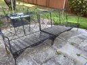 Large Outdoor Cast Iron Patio Set, Tables/benches/chairs