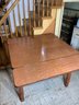 Antique Style Enamel Top Kitchen Table With 3 Chairs
