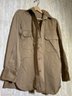 Brown Military Button Up Shirt