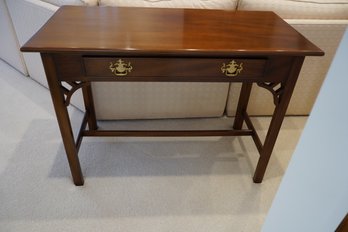 Kittinger Solid Wood Console Table W/ Drawer