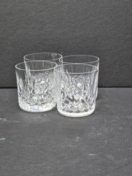 Waterford Crystal Marked Rock Glasses