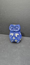 Chilean Artist Pablo Zabal Pottery Vintage Owl Bird Figurine  5'