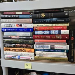 Lot Of Assorted Hard And Soft Cover Books, (b2)