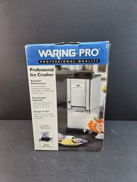 New With Open Box WARING-PRO Professional Ice Crusher