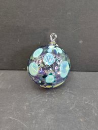 Art Glass Hand Blown Glass Ornament