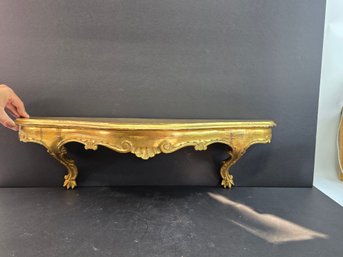 Made In Italy Gold Gilded Wood Wall Since