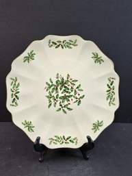 Lenox Holiday Collection Plate