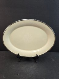 Lenox Moonspun Medium Long Plate