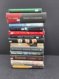 Lot Of Assorted Books Includes P.D. James, B19