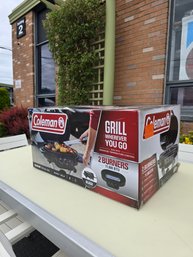 Brand New In Box! Coleman 2 Burners Propane Grill