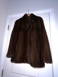 Womens Fur Mink Coat, No Size