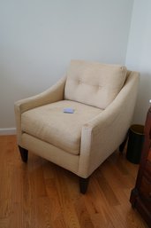 Cream Colored Cloth Chair