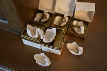 Collection Of Lenox Porcelain Swans - 5 W/boxes, 2 W/o Boxes