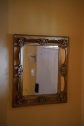 Alluring French Provincial Gold Gilded Mirror