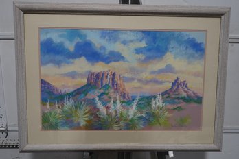 Jean P. Mountain Dessert Print, (41.5x29.5 Inches)