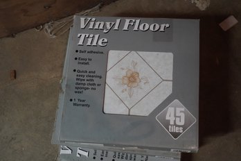 Lot Of 3 New Boxes Of Vinyl Floor Tile