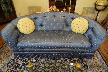 Gorgeous French Style And Colors Ethan Allen Sofa With Matching Pillows