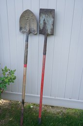 Lot Of 2 Shovels