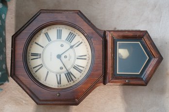 Verichron Wooden Wall Clock Westminster Chime