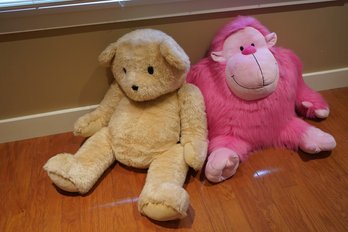 Lot Of 2 Medium Size Stuff Animals