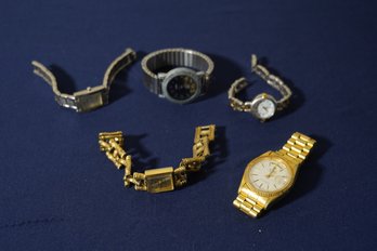 Lot Of 5 Watches-Not Tested