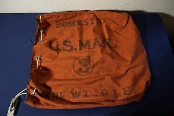 1940's U.s. Vintage Mail Bag