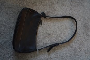 Coach Black Leather Hand Bag