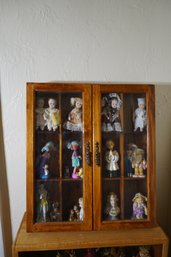 Hanging Wooden Display Cabinet