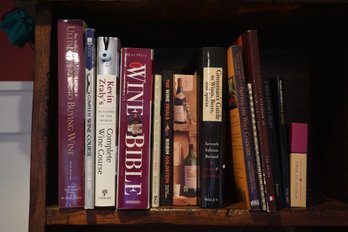 Lot Of Assorted Wine Books