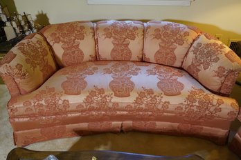 Heritage Pink Asian Design Love-seat