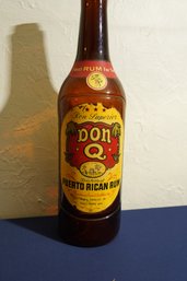 Display Bottle - Large Vintage Don Q Puerto Rican Rum