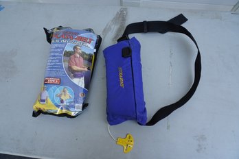 Stearns Inflatable Belt And Life Jacket