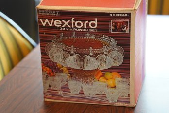 Wexford 39 Piece Punch Set In Box, Anchor Hocking