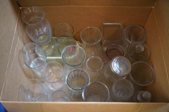 23 Piece Assorted Glass Vase Lot