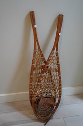 Vintage Wooden Decorative Snowshoes