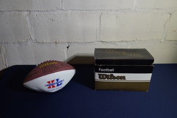 Wilson Football In Box - Commemorating The 2006 Super Bowl