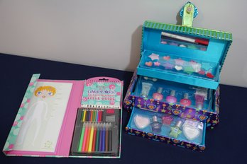 Kids Fashion Guide And Makeup Case