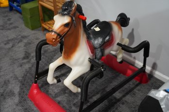 Plastic Kids Rocking Horse