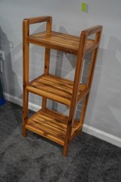 Small 3 Tier Wood Shelve