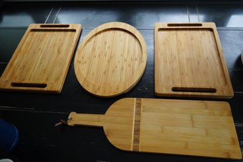 Lot Of 4 Medium Size Cutting Board