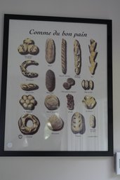 Comme Au Bon Pain Print (17x22 Inches)