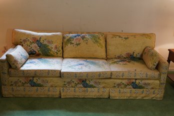 Peacock Pattern Sofa (read Info)