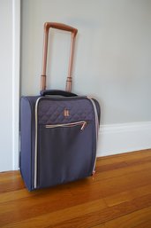 Lavender Quilted Rolling Carry On Luggage By 'It'