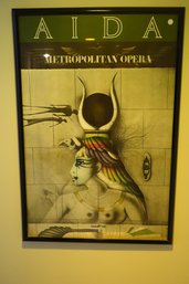 Paul Wunderlich AIDA Metropolitan Opera Poster Print Signed (25x37 Inches)